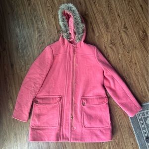 J.crew pink coat
